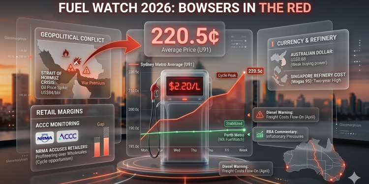 Bowsers in the Red: Why Australian Petrol Prices Just Hit a ‘Pain Point’